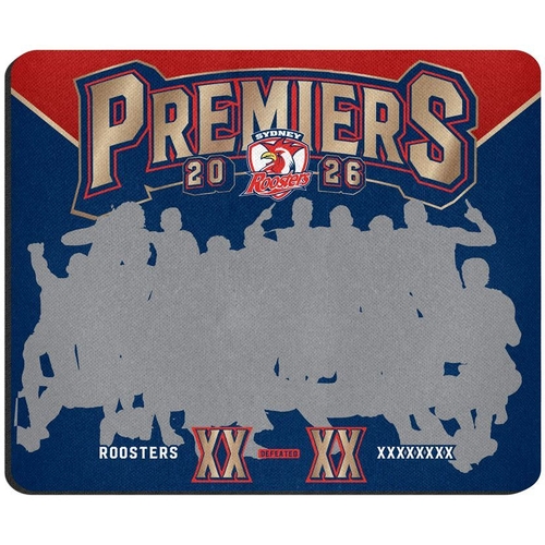 Sydney Roosters NRL Premiers 2026 Mouse Pad Mat P2! PRESALE