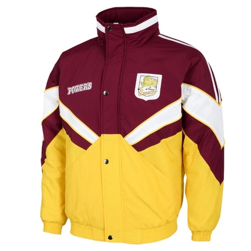 Brisbane Broncos ARL/NRL Retro Winter Jacket Size S-5XL!