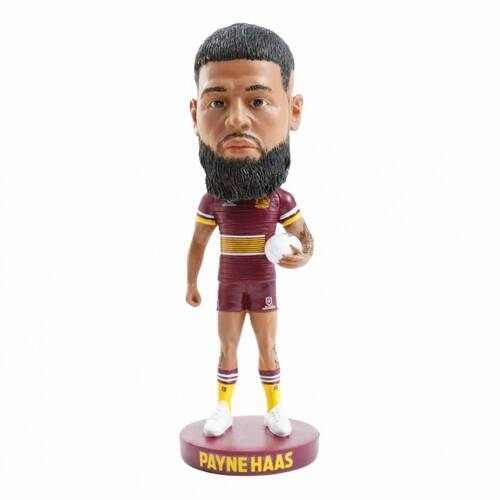 Payne Haas Brisbane Broncos NRL Bobblehead Collectable 18cm Tall Statue Gift!