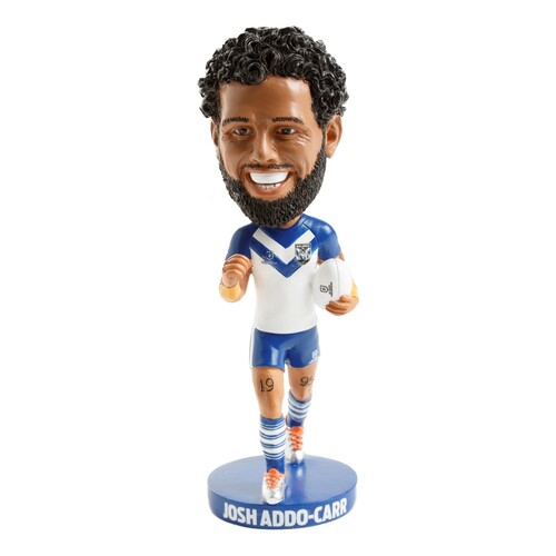 Josh Addo- Carr Canterbury Bulldogs NRL Bobblehead Collectable 18cm Tall Statue Gift!