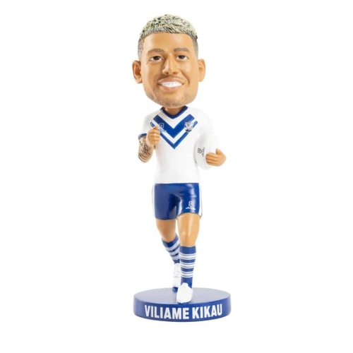 Viliame Kikau Canterbury Bulldogs NRL Bobblehead Collectable 18cm Tall Statue Gift!