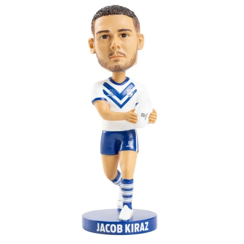 Jacob Kiraz Canterbury Bulldogs NRL Bobblehead Collectable 18cm Tall Statue Gift!
