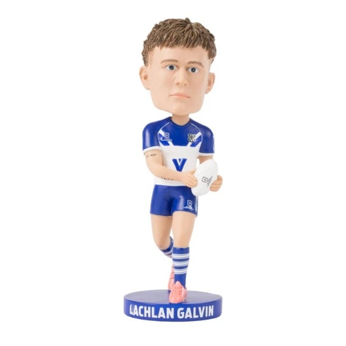 Lachlan Galvin Canterbury Bulldogs NRL Bobblehead Collectable 18cm Tall Statue Gift!