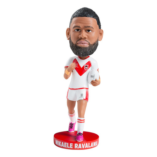 Mikaele Ravalawa St George ILL Dragons NRL Bobblehead Collectable 18cm Tall Statue Gift!