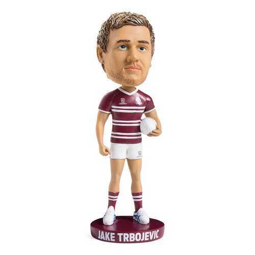 Jake Trbojevic Manly Sea Eagles NRL Bobblehead Collectable 18cm Tall Statue Gift!