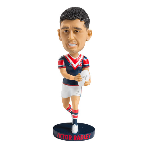 Victor Radley Roosters NRL Bobblehead Collectable 18cm Tall Statue Gift!