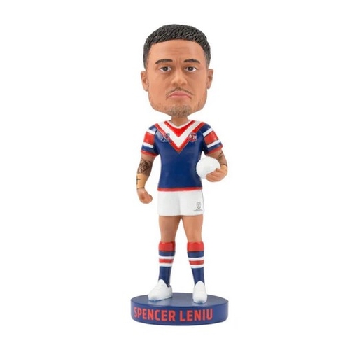 Spencer Lenui Sydney Roosters NRL Bobblehead Collectable 18cm Tall Statue Gift!