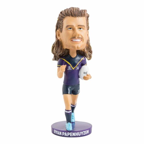 Ryan Papenhuyzen Melbourne Storm NRL Bobblehead Collectable 18cm Tall Statue Gift!