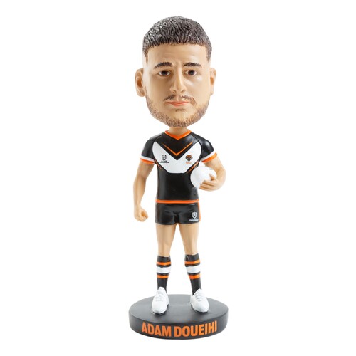 Adam Doueihi West Tigers NRL Bobblehead Collectable 18cm Tall Statue Gift!