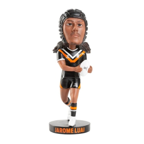Jarome Luai West Tigers NRL Bobblehead Collectable 18cm Tall Statue Gift!