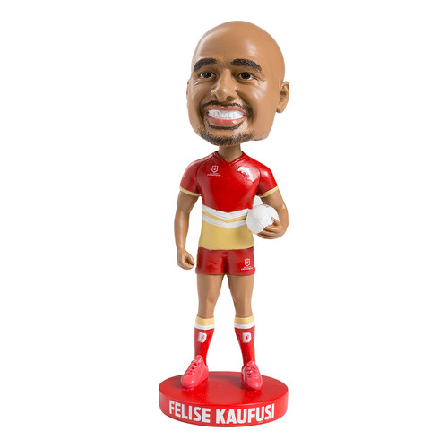 Felise Kaufusi Dolphins NRL Bobblehead Collectable 18cm Tall Statue Gift!