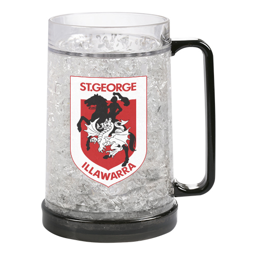 St George Ill Dragons NRL Ezy Freeze Plastic Drinking Stein Cup 500ml!