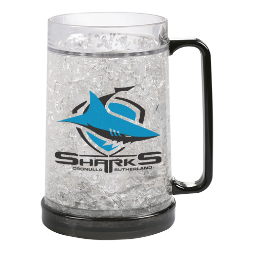 Cronulla Sharks NRL Ezy Freeze Plastic Drinking Stein Cup 500ml!