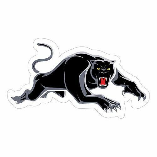 Official NRL Penrith Panthers Large Team Logo Die Cut Decal Sticker