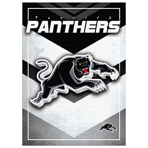 Penrith Panthers NRL 1000 piece Team Logo Jigsaw Puzzle!