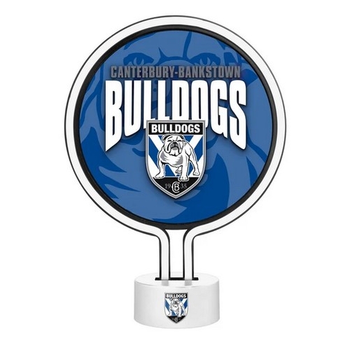 Canterbury Bankstown Bulldogs NRL Neon Light approx. 30cm!