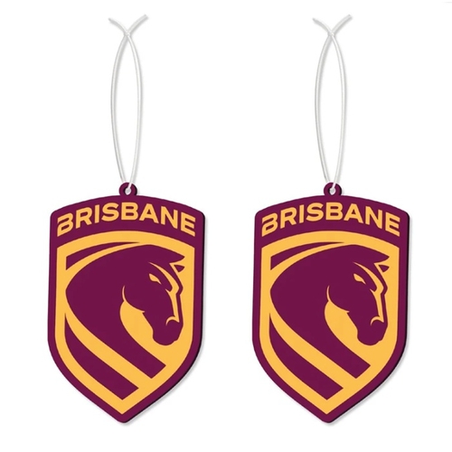 Brisbane Broncos NRL Logo Air Freshener!