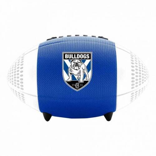 Canterbury Bulldogs NRL Wireless Football Bluetooth Speaker!