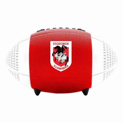 St George Illawarra Dragons NRL Wireless Football Bluetooth Speaker!