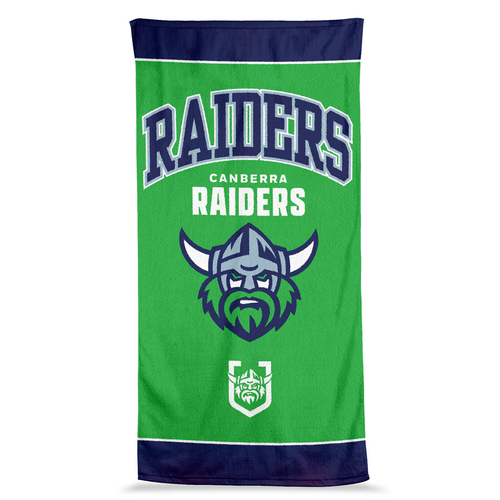 Canberra Raiders NRL Jumbo Beach Bath Towel 90 by 170cm!