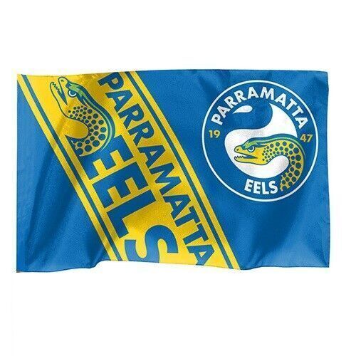 Official NRL Parramatta Eels Game Day Flag 60 x 90 cm (NO STICK/FLAG POLE)