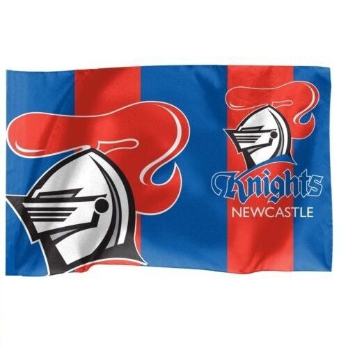 Official NRL Newcastle Knights Game Day Flag 60 x 90 cm (NO STICK/FLAG POLE)