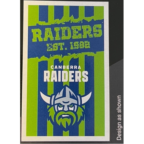 Canberra Raiders NRL Cape Wall Flag 90 by 150cm (NO STICK/POLE)