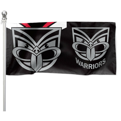 New Zealand Warriors NRL Flag Pole Flag 90 cm by 180cm! 