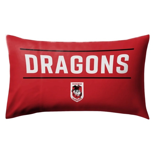 St George ILL Dragons NRL Team Pillow case!
