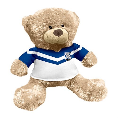 Canterbury Bankstown Bulldogs NRL Kids Plush Soft Stuff Jersey Teddy Bear Toy 