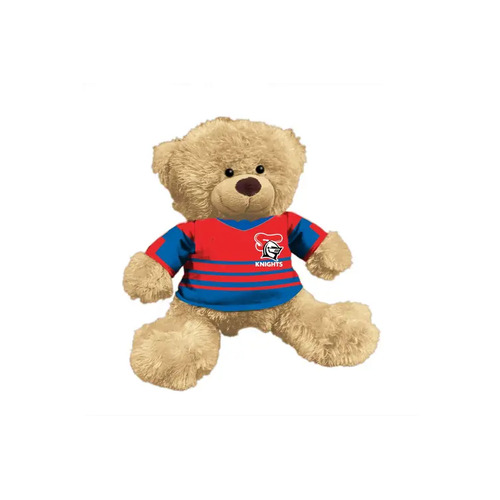 Newcastle Knights NRL Kids Plush Soft Stuff Jersey Teddy Bear Toy