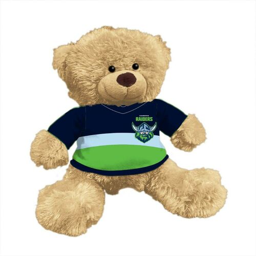 Canberra Raiders NRL Kids Plush Soft Stuff Jersey Teddy Bear Toy