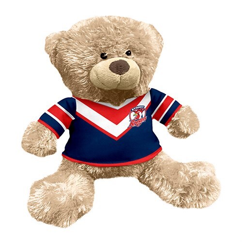 Sydney Roosters NRL Kids Plush Soft Stuff Jersey Teddy Bear Toy