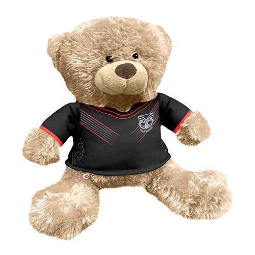 New Zealand Warriors NRL Kids Plush Soft Stuff Jersey Teddy Bear Toy