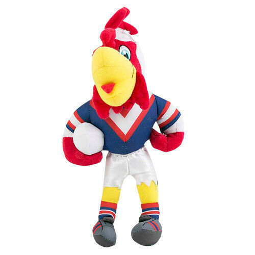 Sydney Roosters NRL Kids Mascot Plush Soft Stuff Toy (27 cm)