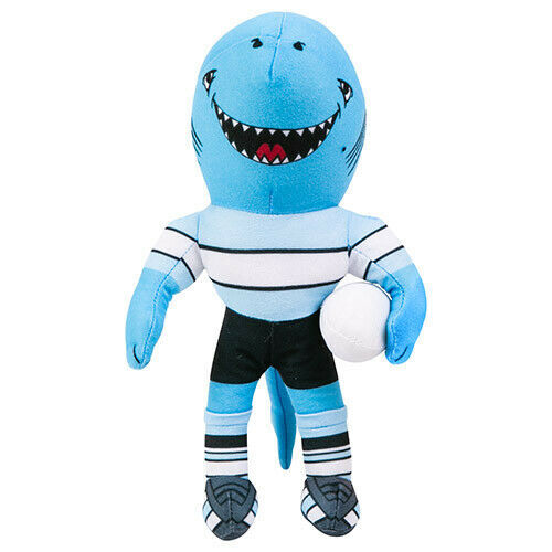 Cronulla Sharks NRL Kids Mascot Plush Soft Stuff Toy (27 cm)