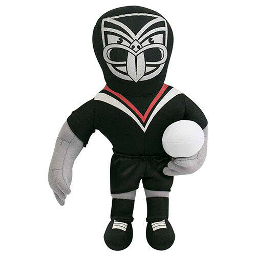 New Zealand Warriors NRL Kids Mascot Plush Soft Stuff Toy (27 cm)