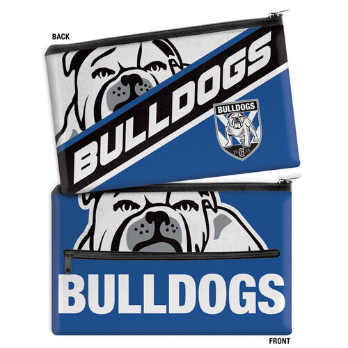 Canterbury Bankstown Bulldogs NRL Team Logo Large Pencil Case!!