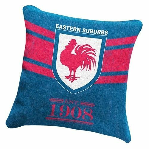 Sydney Eastern Suburbs Roosters NRL Heritage Pillow Cushion!