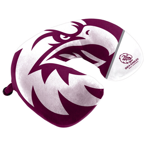 Manly Sea Eagles NRL Team Travel Neck Pillow!