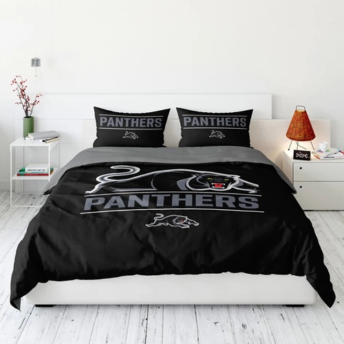 Penrith Panthers NRL Team Double Quilt Cover Set!