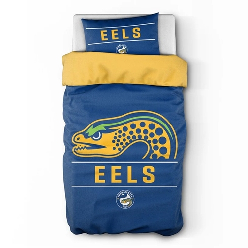 Parramatta Eels NRL Team Single Quilt Cover Set!