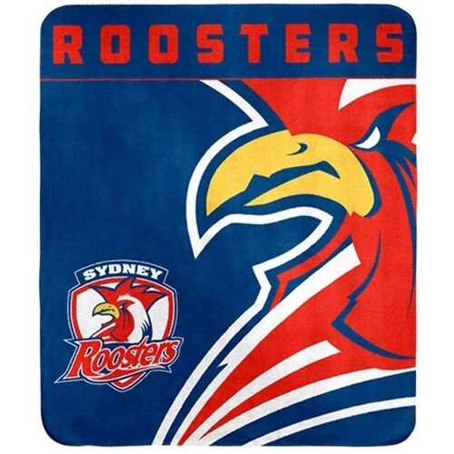 Sydney Roosters NRL Polar Fleece Rug Throw Rug Blanket!