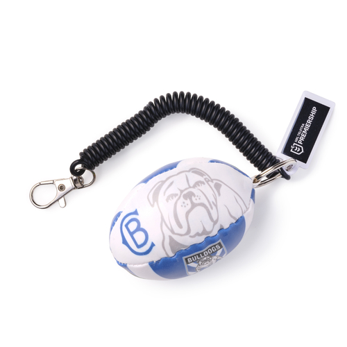 Canterbury Bankstown Bulldogs NRL Bungee Ball Keyring!
