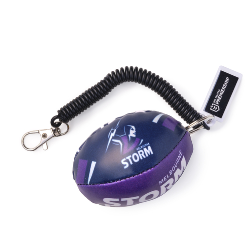 Melbourne Storm NRL Bungee Ball Keyring!