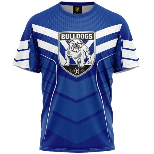 Canterbury Bulldogs NRL 'Chevron' Shirt Infants Toddlers Sizes 1-4!