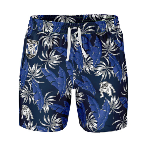 Canterbury Bulldogs NRL Paradise Volley Swim Shorts Sizes M-2XL!