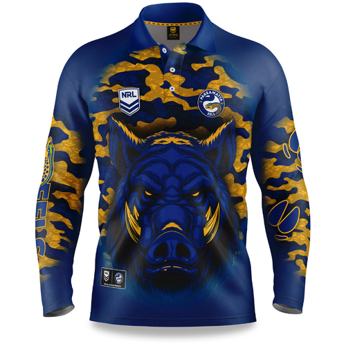 Parramatta Eels NRL 2021 Outback Polo T Shirt Sizes S-5XL!