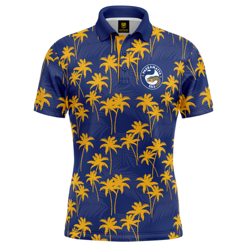 Parramatta Eels NRL 'Par-Tee' Golf Polo T Shirt Sizes S-5XL!