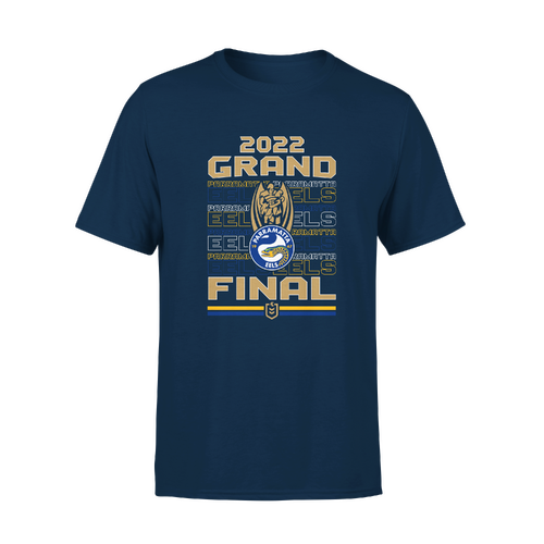 Parramatta Eels NRL 2022 Tidwell Grand Final T Shirt Kids Size 8-14! 